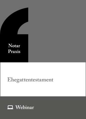 Online-Seminar: Ehegattentestament (11.12.2026)