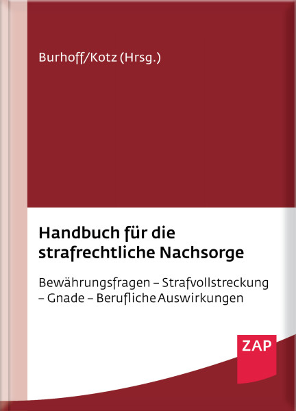 Handbuch für die strafrechtliche Nachsorge - Mängelexemplar