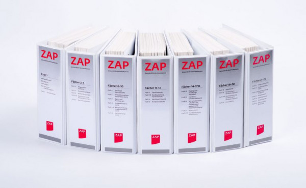 ZAP Zeitschrift für die Anwaltspraxis